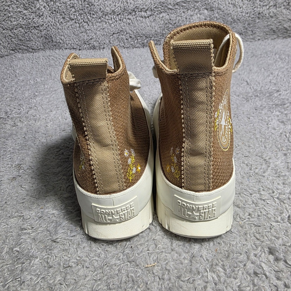 Converse Chuck Taylor All Star Platform 2.0 High Autumn Embroidery Sneakers Wm 8 - Picture 2 of 7